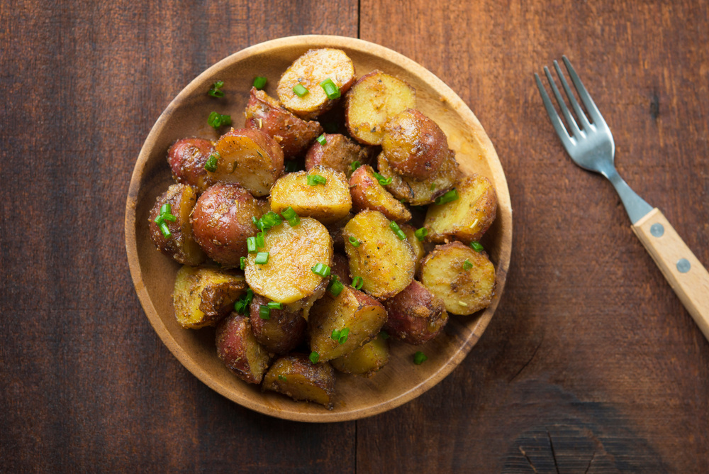 Oven baked potatoes